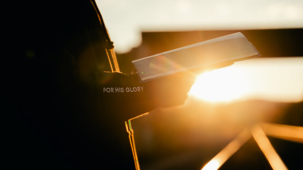 For His Glory Heavyweight Hoodie